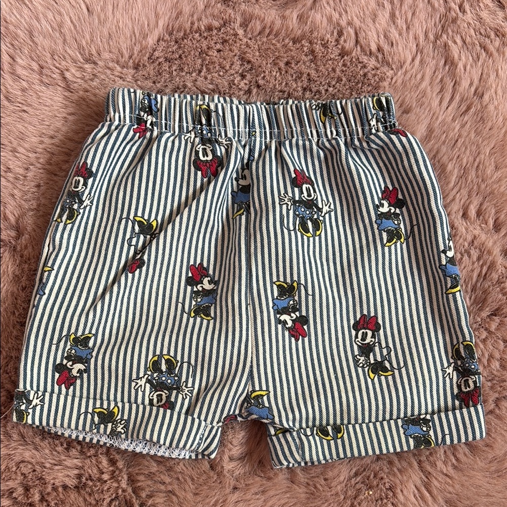 Disney Baby Pinstripe Shorts